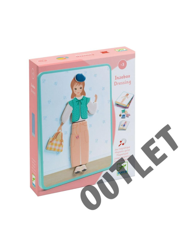 Magnetyczne puzzle Inzebox UBIERANKI DJ03073