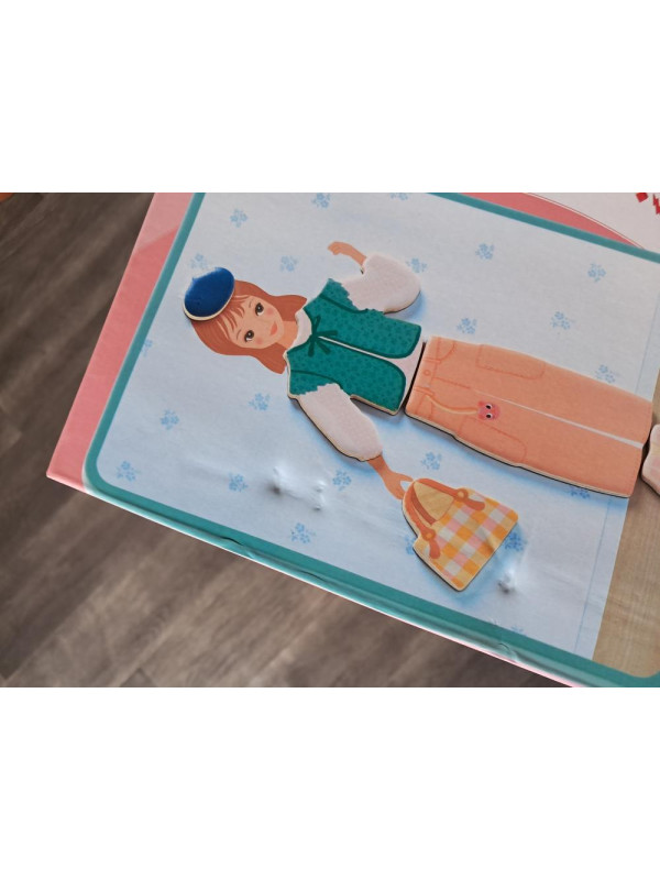 Magnetyczne puzzle Inzebox UBIERANKI DJ03073