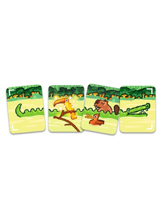 Gra karciana SAFARI CROCO DJ05077