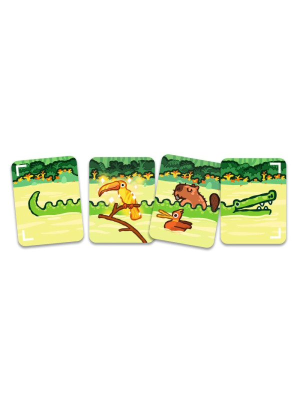 Gra karciana SAFARI CROCO DJ05077