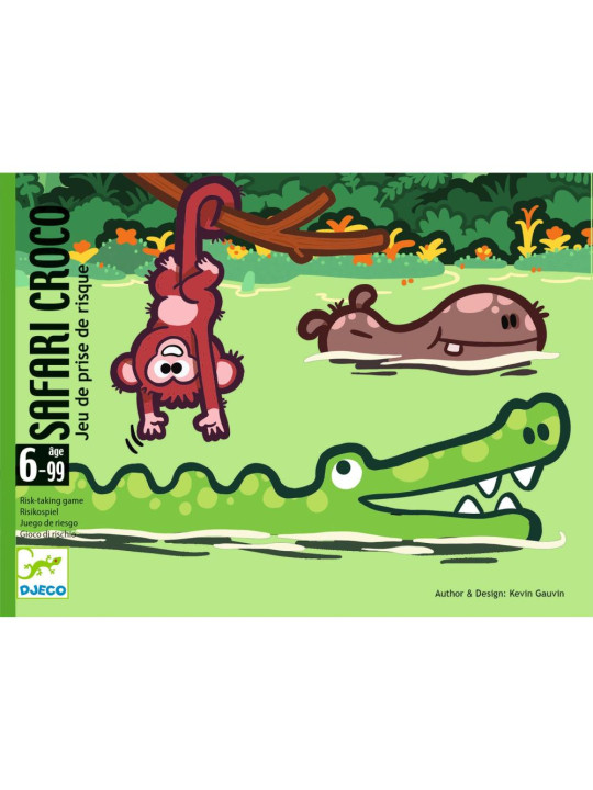 Gra karciana SAFARI CROCO DJ05077
