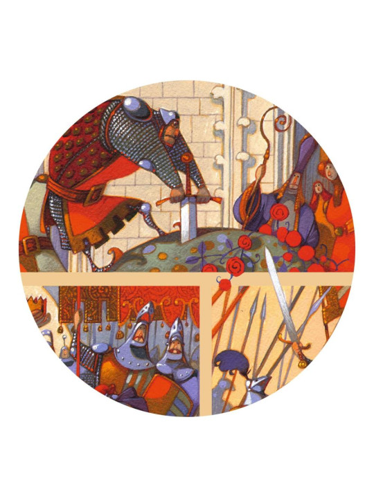 Puzzle opowieść - KRÓL ARTUR 100 elem. DJ07054