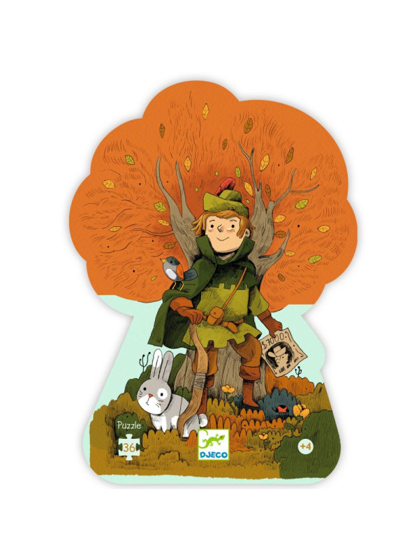 Puzzle tekturowe ROBIN HOOD 36 el. DJ07304