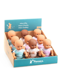 Lalki MINI POMEA 9szt ELLY, CHARLY i GABBY DJ07720