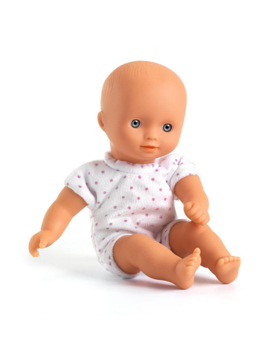 Lalka MINI BARBARA w materiałowym koszu DJ07724