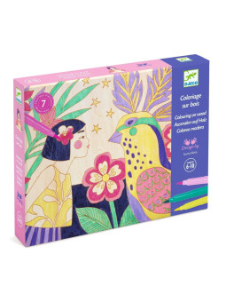 Kolorowanki na drewnie WIOSNA DJ08738