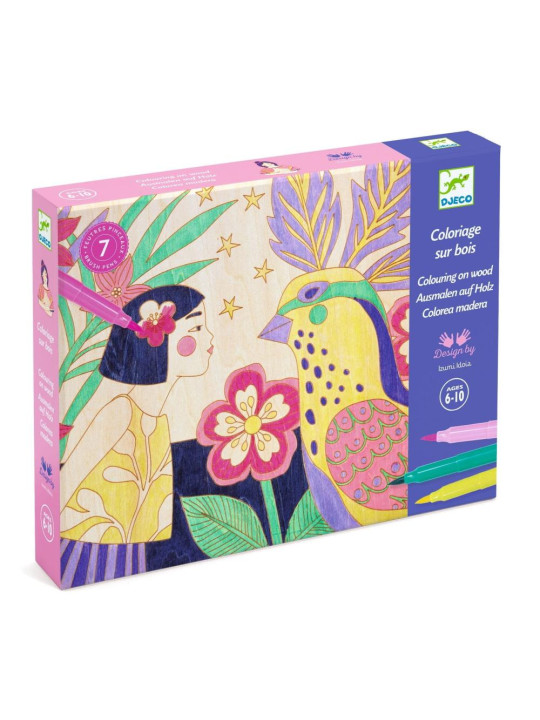 Kolorowanki na drewnie WIOSNA DJ08738