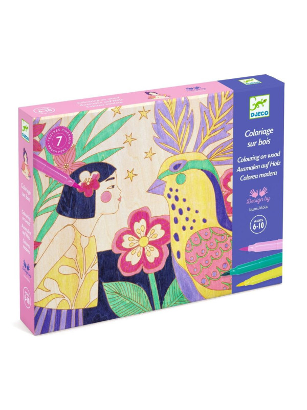 Kolorowanki na drewnie WIOSNA DJ08738