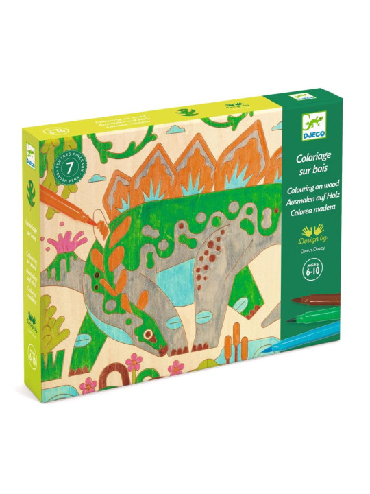 Kolorowanki na drewnie ŚWIAT DINOZAURÓW DJ08739