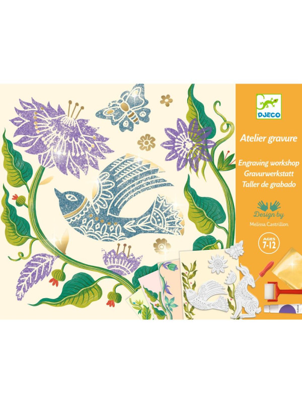 Zestaw art. grawerowanie pieczątek NATURA DJ09352