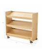 MASTERKIDZ Regał na Kółka - 3 Półki Na Akcesoria Do Tablicy STEM 800H x 800L