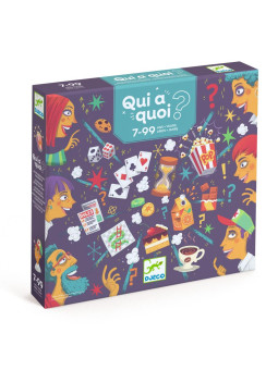 Gra logiczna Qui-a-quoi? DJ00829