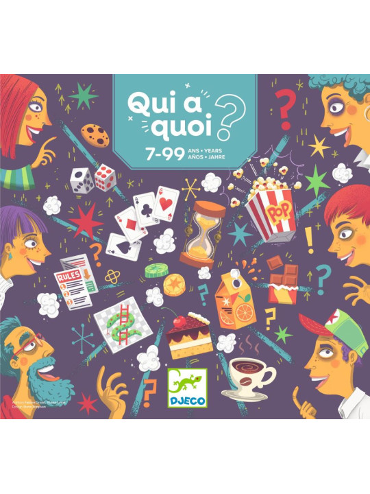 Gra logiczna Qui-a-quoi? DJ00829