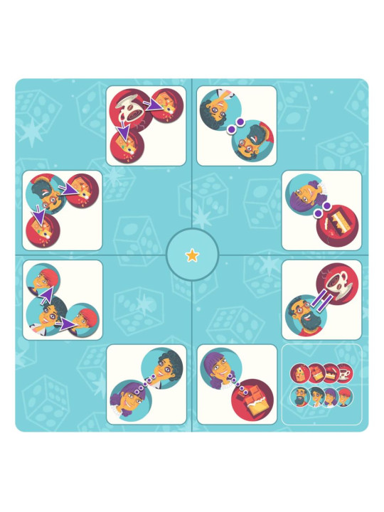 Gra logiczna Qui-a-quoi? DJ00829