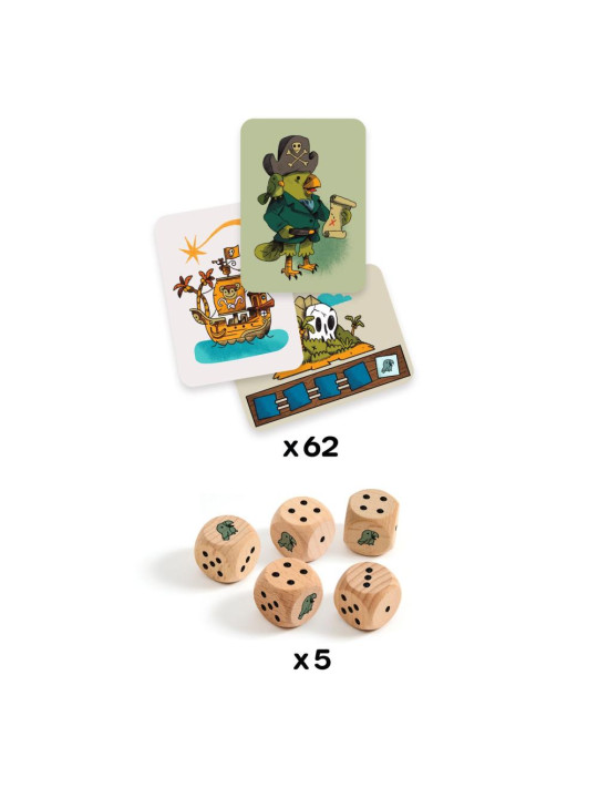 Gra planszowa PIRATES 'N' DICE DJ00830