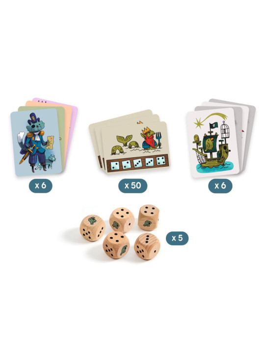 Gra planszowa PIRATES 'N' DICE DJ00830