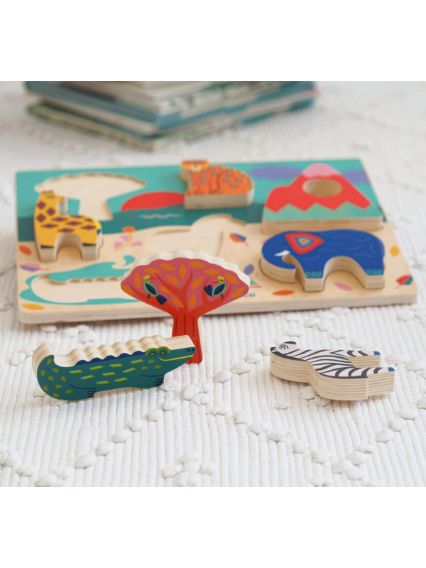 Drewniane puzzle SAWANNA DJ01068