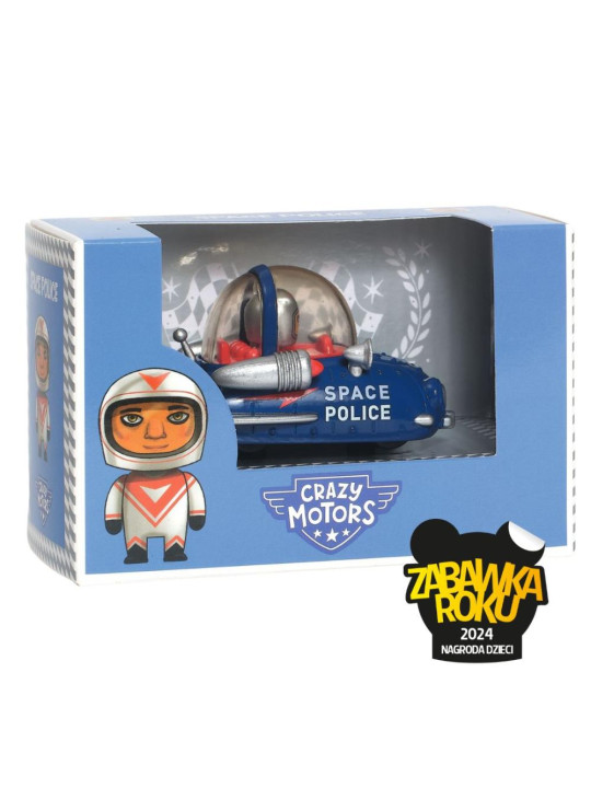 Autko CRAZY MOTORS - SPACE POLICE DJ05457