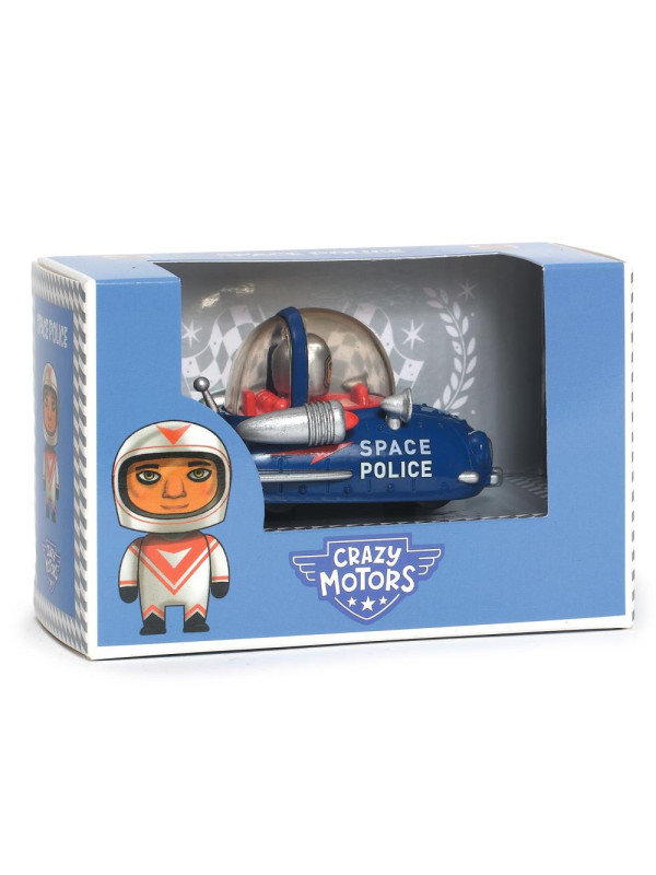 Autko CRAZY MOTORS - SPACE POLICE DJ05457