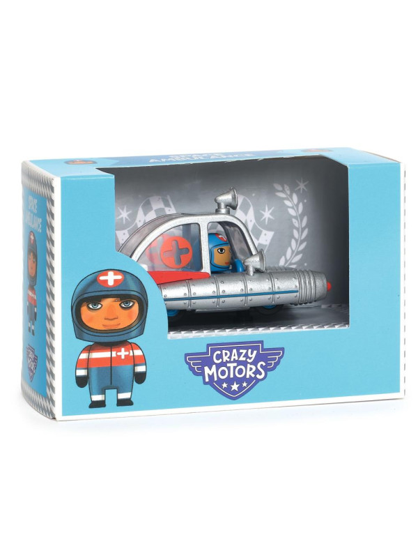 Autko CRAZY MOTORS - SPACE AMBULANCE DJ05458