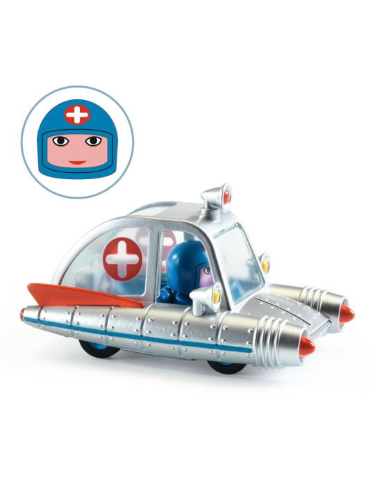 Autko CRAZY MOTORS - SPACE AMBULANCE DJ05458