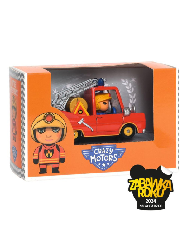 Autko CRAZY MOTORS - LITTLE FIRE TRUCK DJ05459