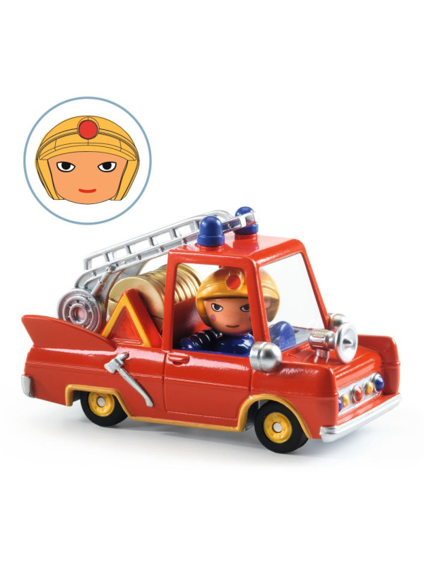 Autko CRAZY MOTORS - LITTLE FIRE TRUCK DJ05459