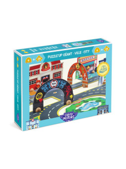 Układanka 3D MIASTO CRAZY MOTORS DJ05499