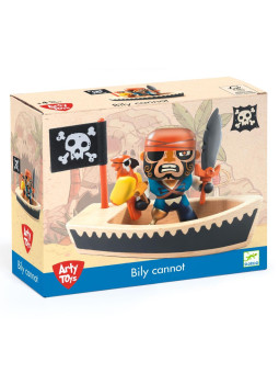 Figurka Arty Toys - Billy Cannot z łódką DJ06848