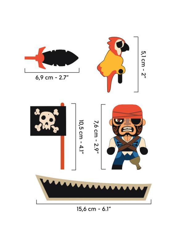 Figurka Arty Toys - Billy Cannot z łódką DJ06848