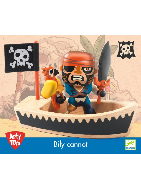 Figurka Arty Toys - Billy Cannot z łódką DJ06848