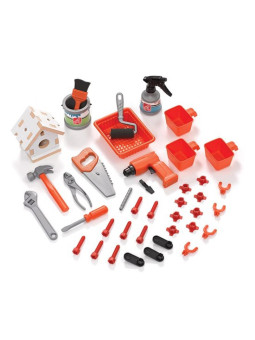 STEP2 Duży Warsztat dla Dzieci Kącik majsterkowicza Światlo + 45 Akcesoria