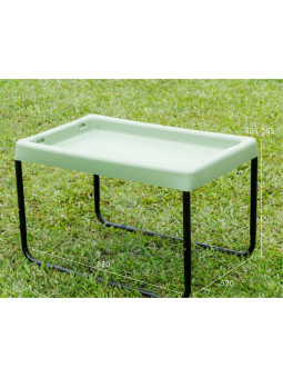 MASTERKIDZ Prostokątny Stolik Do Zabawy Piaskiem I Wodą Regulowana Wysokość