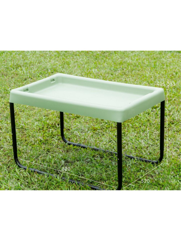 MASTERKIDZ Prostokątny Stolik Do Zabawy Piaskiem I Wodą Regulowana Wysokość