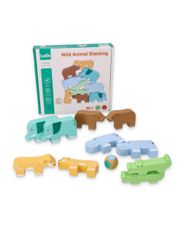 Układanka i gra zwierzaki