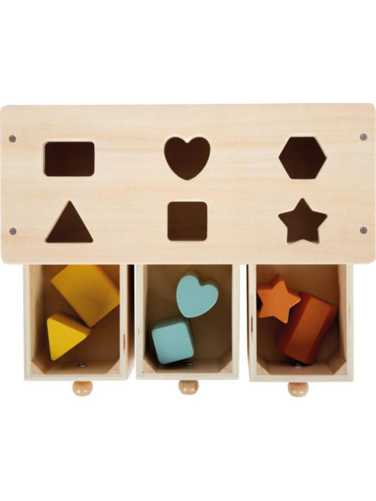 Sorter szufladkowy dla dzieci Montessori Small Foot