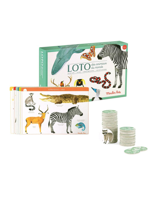 Gra edukacyjna LOTTO ZWIERZĄTKA 719361
