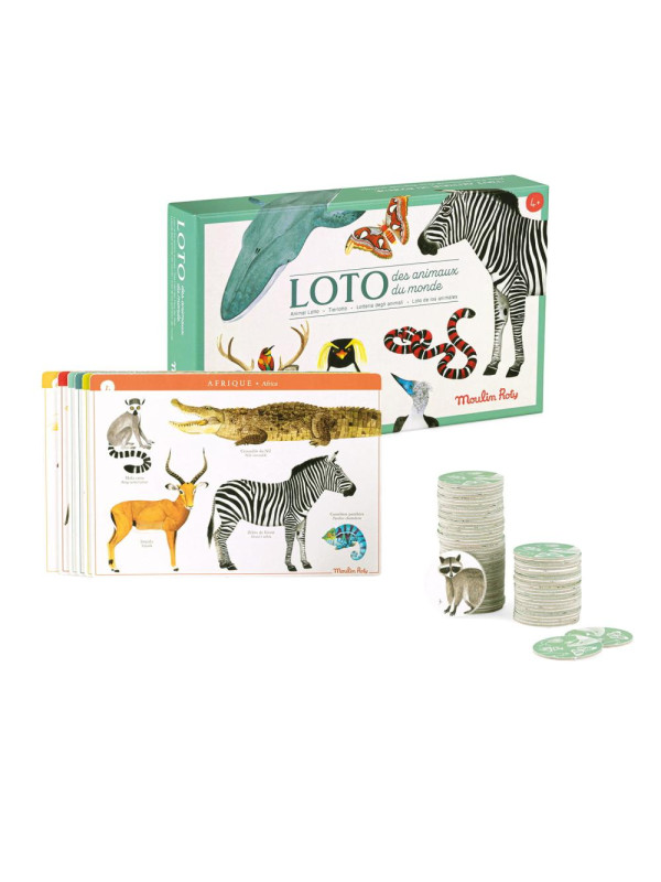Gra edukacyjna LOTTO ZWIERZĄTKA 719361