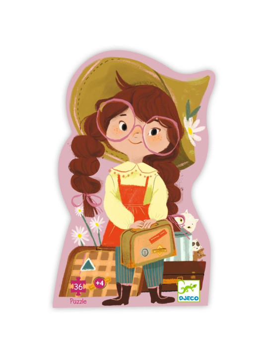 Puzzle tekturowe MIA W PODRÓŻY 36 el. DJ07305