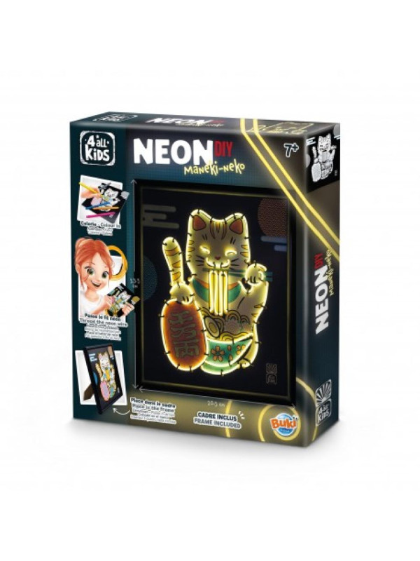 Zrób to sam - NEON Maneki-neko FK015