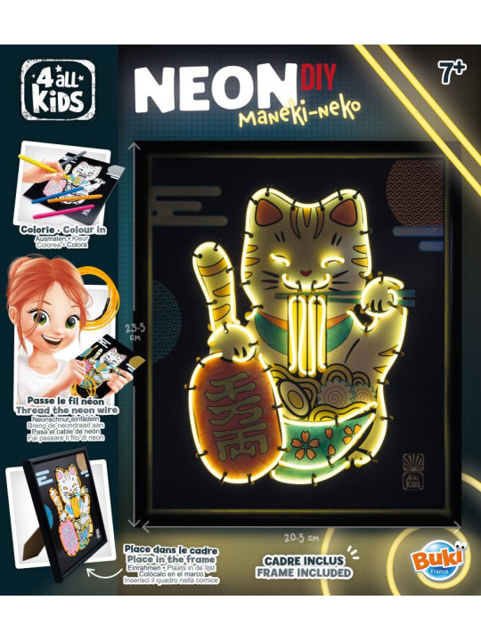 Zrób to sam - NEON Maneki-neko FK015