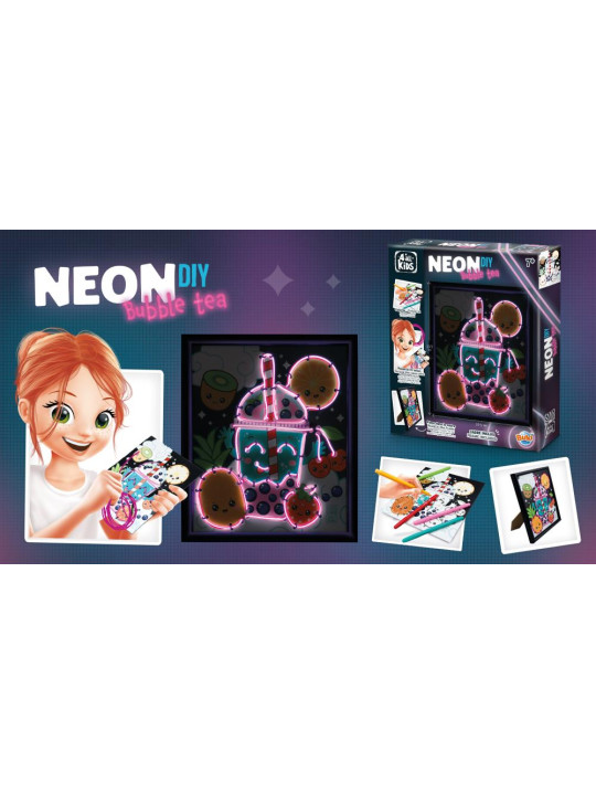 Zrób to sam - NEON Bubble Tea FK017