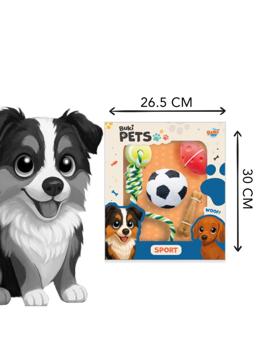 Zestaw zabawek dla psów - SPORT PET001