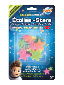 Kolorowe gwiazdki świecące w ciemności SB51