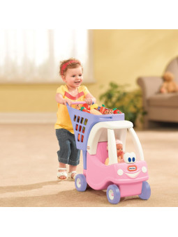 Wózek na zakupy dla dzieci Cozy Coupe  Little Tikes różowy