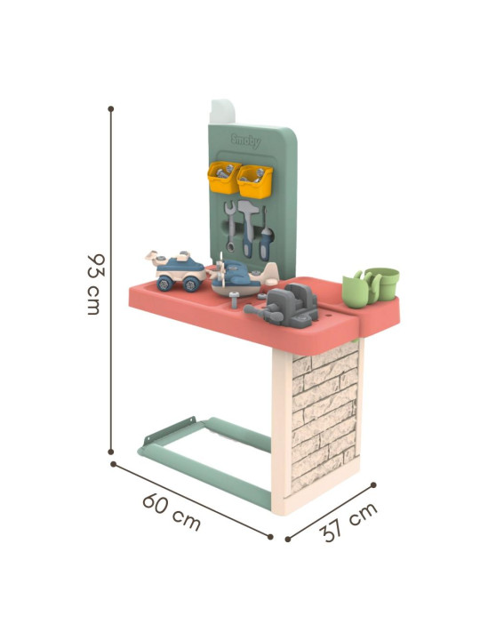 SMOBY Domek z Warsztatem + 39 akcesoriów