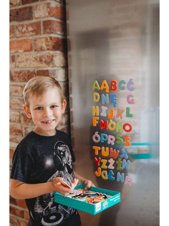 Literki Magnetyczne Polskie Znaki