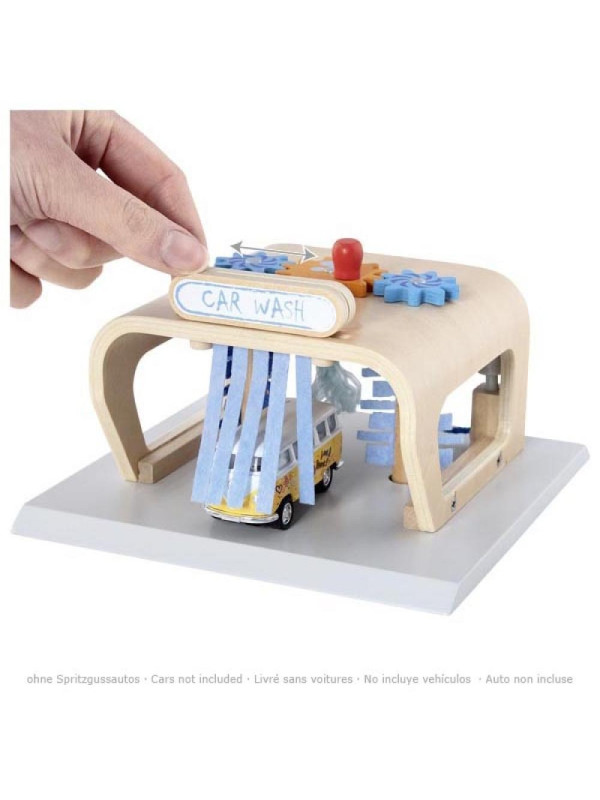 Interaktywna myjnia samochodowa z ruchomymi szczotkami i dyszą wysokociśnieniową PowerClean Goki