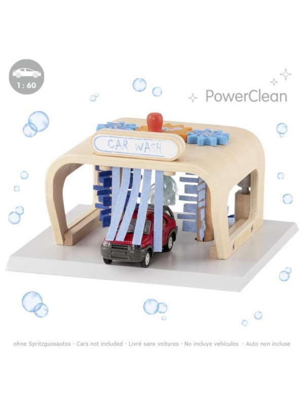 Interaktywna myjnia samochodowa z ruchomymi szczotkami i dyszą wysokociśnieniową PowerClean Goki