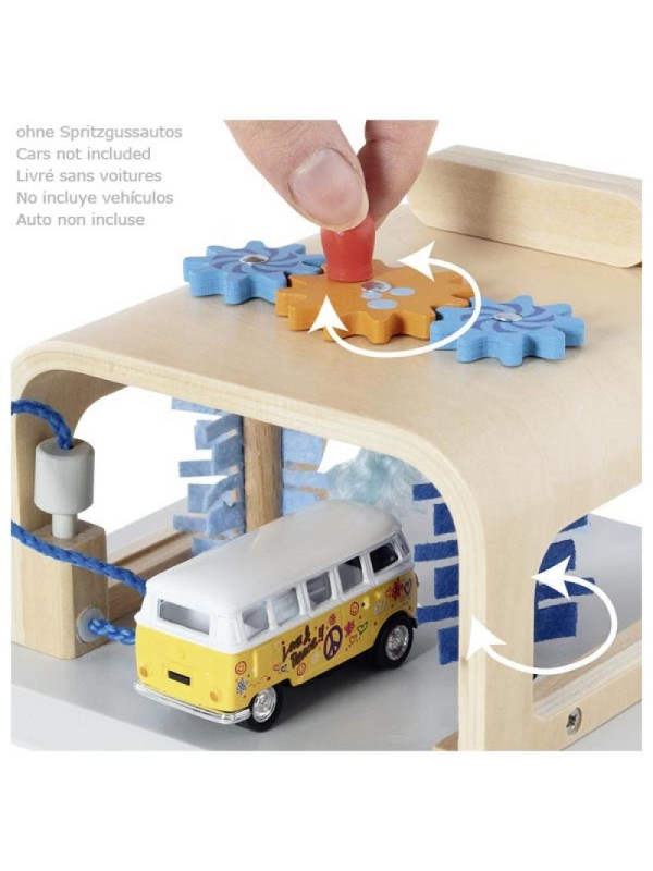 Interaktywna myjnia samochodowa z ruchomymi szczotkami i dyszą wysokociśnieniową PowerClean Goki